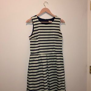 striped business casual dress!